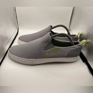 Columbia PFG Gray Slip-On Men's Shoes size 8